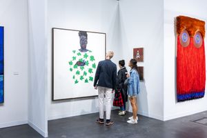 [Otis Kwame Kye Quaicoe][0], [Jeffrey Gibson][1], [Roberts Projects][2]. The Armory Show, New York (8–10 September 2023). Courtesy Ocula. Photo: Charles Roussel.


[0]: https://ocula.com/artists/otis-kwame-kye-quaicoe/
[1]: https://ocula.com/artists/jeffrey-gibson/
[2]: https://ocula.com/art-galleries/roberts-projects/